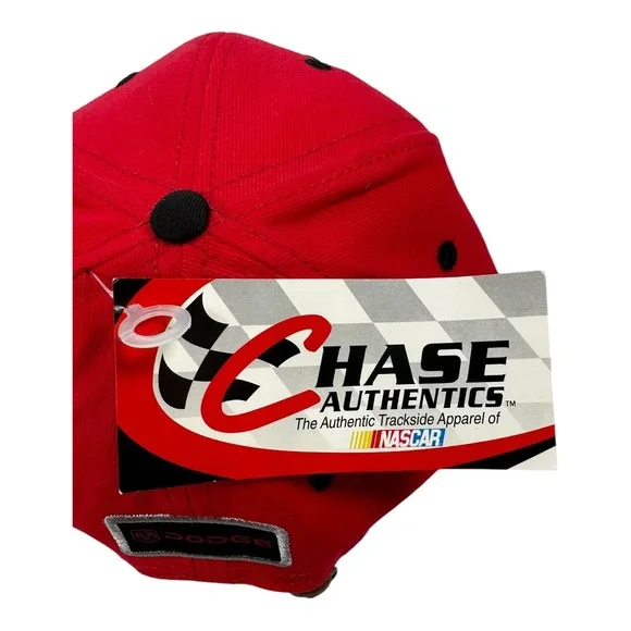 Mayfield NASCAR Dodge Chase Authentics Red Hat Cap Signed‎